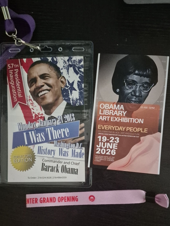 Other - Barack Obama Inauguration And Presidential Library Memorabilia